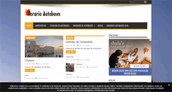 Desktop Screenshot of horario-autobuses.com